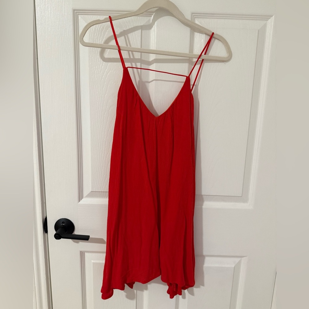 NWT Red Superdown Dress